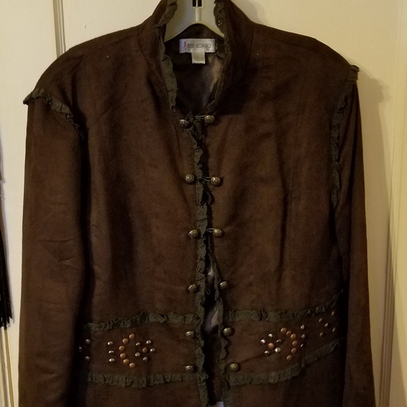 Anne Giorgio Studded Jacket - Picture 1 of 7
